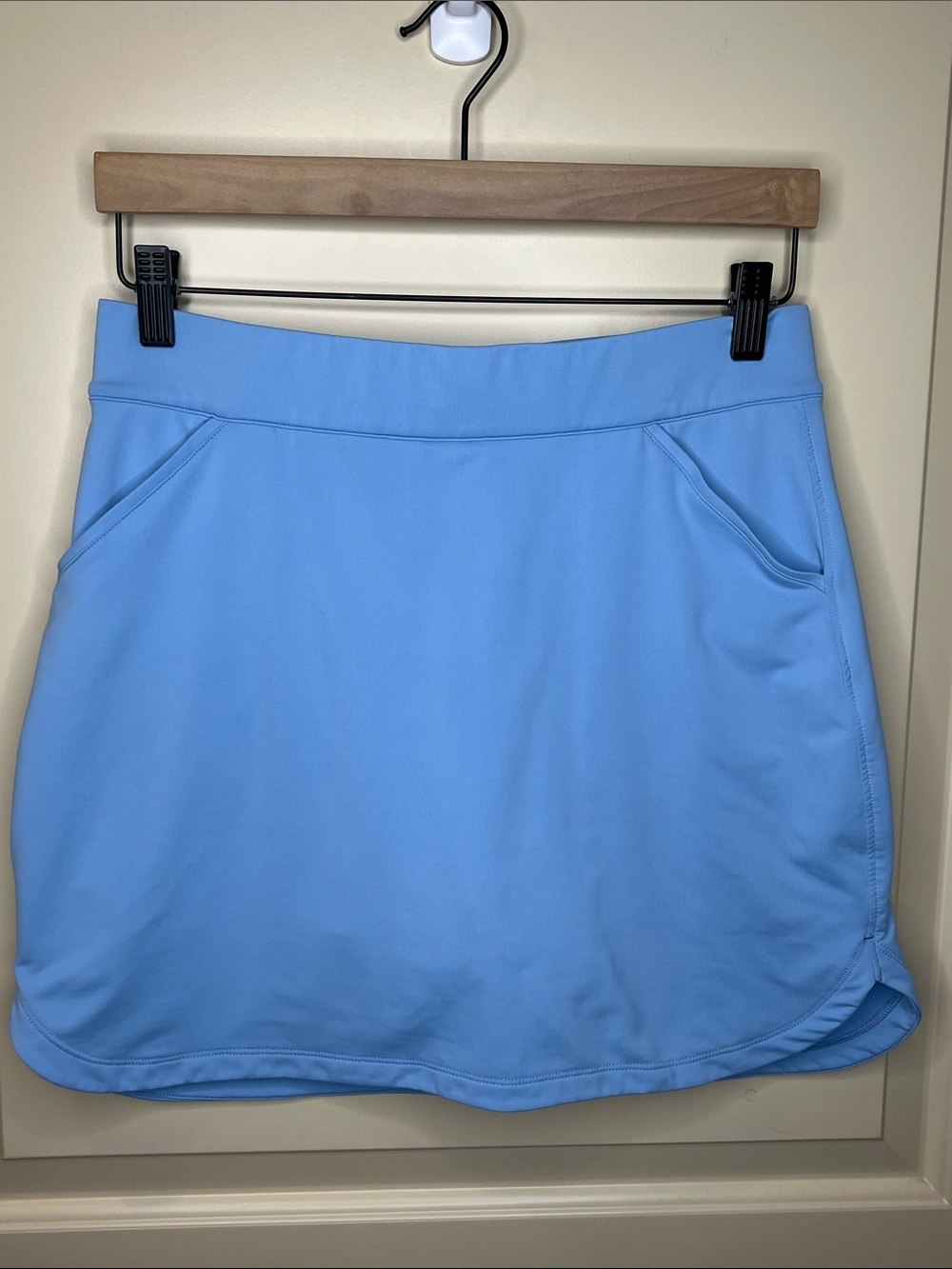 Peter Millar Light Blue Athletic Mini Skort